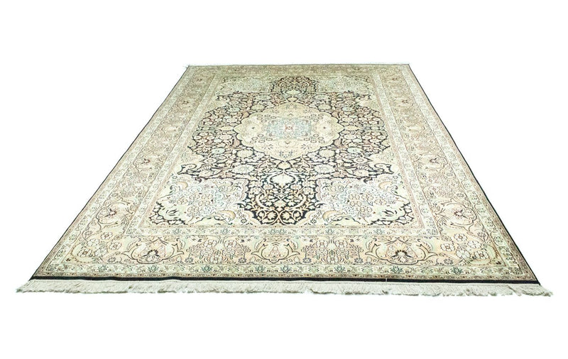 Zijden tapijt - Kashmir Silk - 311 x 213 cm - blauw