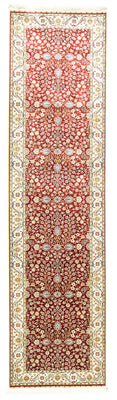 Loper Oosters tapijt - Hereke - 300 x 78 cm - rood