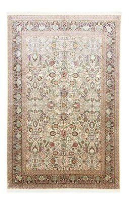 Zijden tapijt - Kashmir Silk - 316 x 211 cm - beige