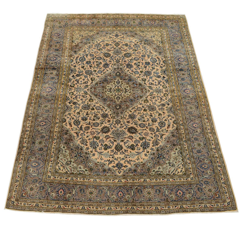 Perzisch tapijt - Keshan - 341 x 237 cm - beige