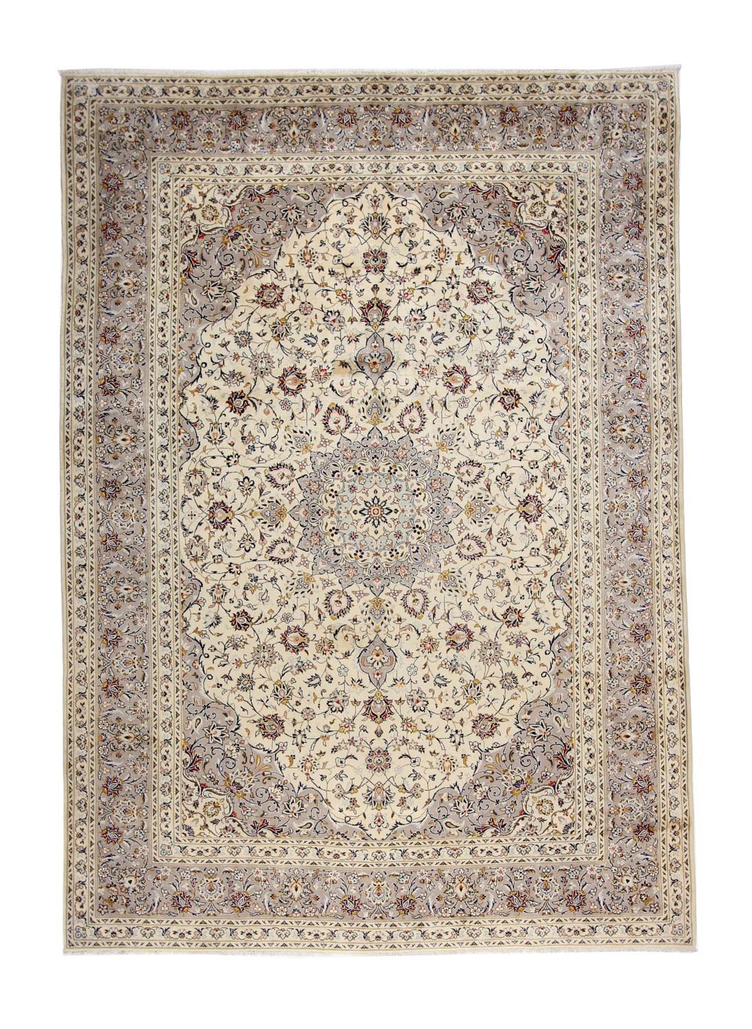 Perzisch tapijt - Keshan - 351 x 253 cm - beige