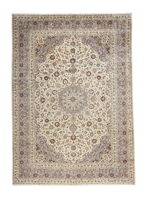 Perzisch tapijt - Keshan - 351 x 253 cm - beige