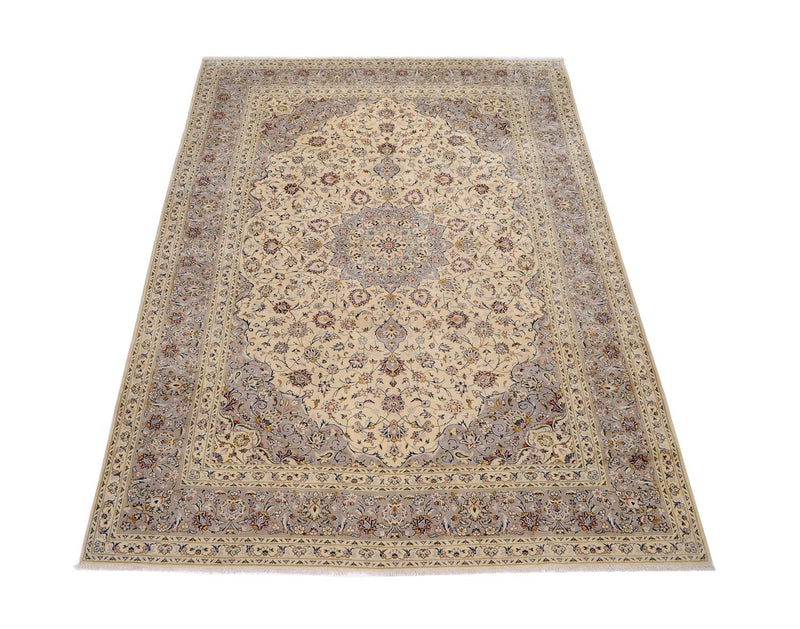 Perzisch tapijt - Keshan - 351 x 253 cm - beige