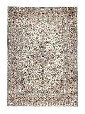 Perzisch tapijt - Keshan - 350 x 248 cm - beige