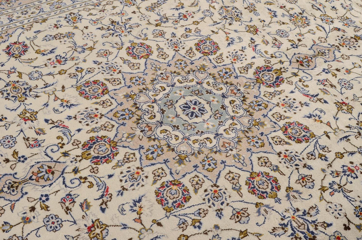 Perzisch tapijt - Keshan - 350 x 248 cm - beige