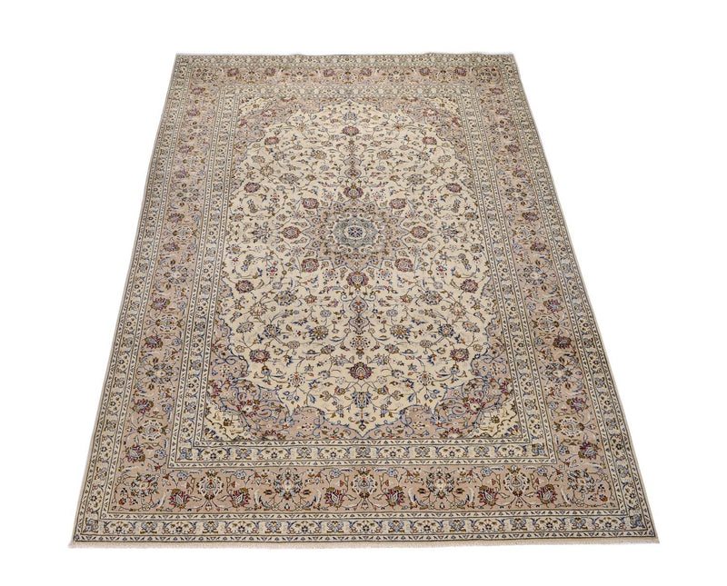 Perzisch tapijt - Keshan - 350 x 248 cm - beige