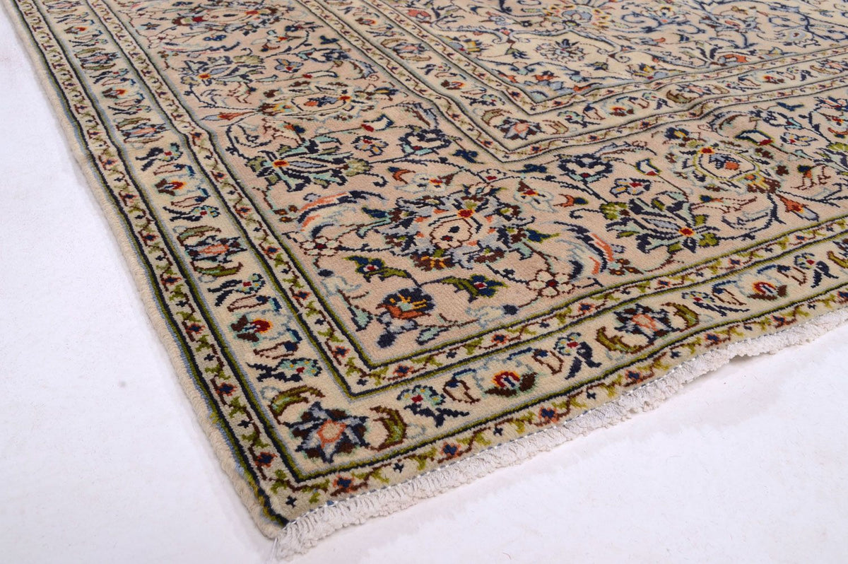Perzisch tapijt - Keshan - 338 x 240 cm - beige