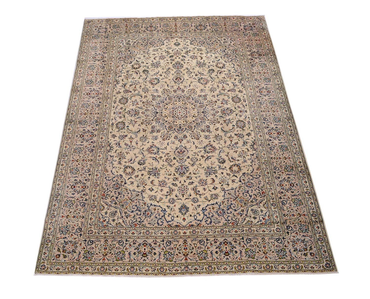 Perzisch tapijt - Keshan - 338 x 240 cm - beige