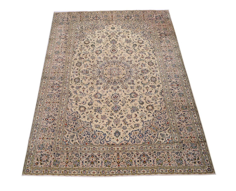 Perzisch tapijt - Keshan - 338 x 240 cm - beige