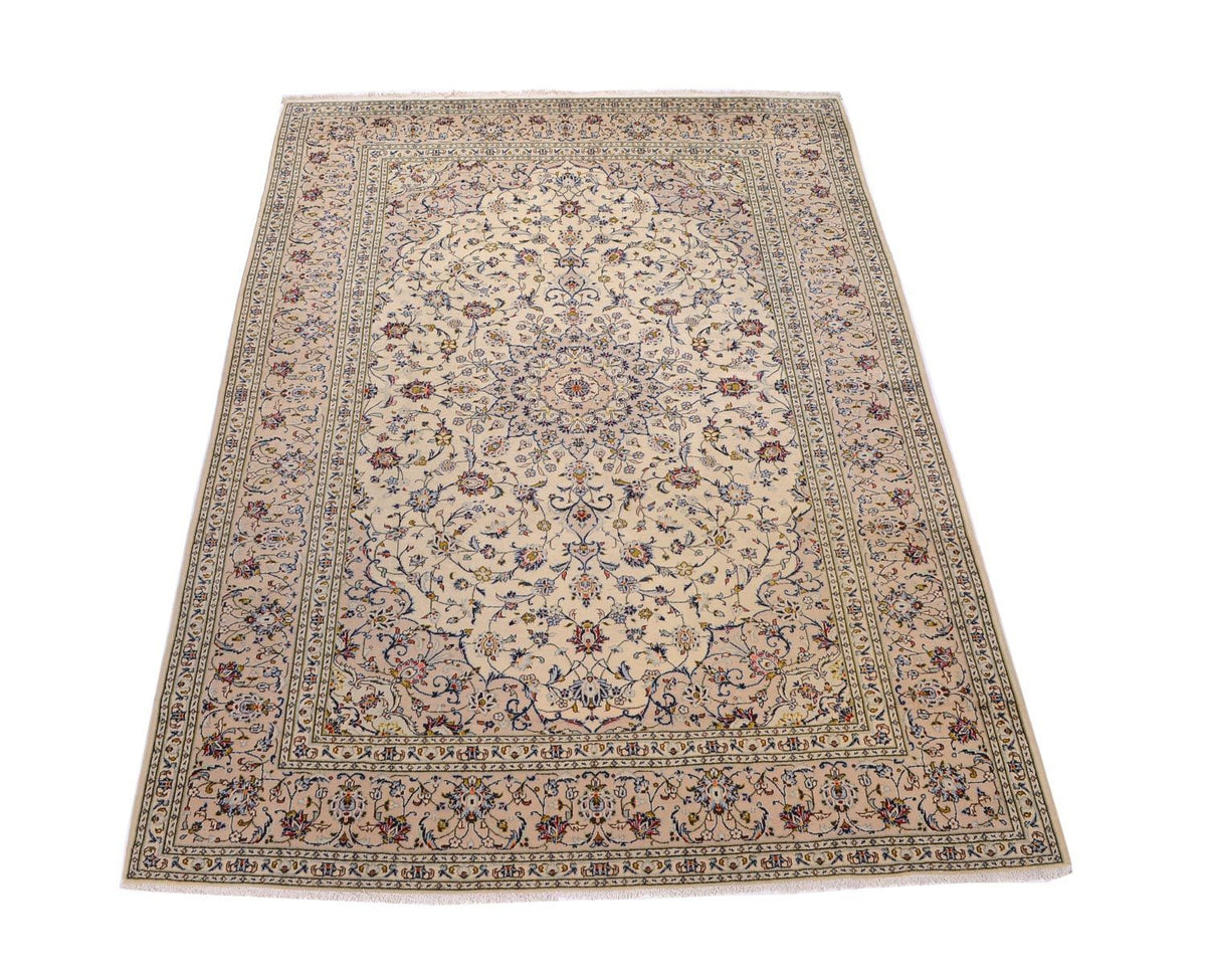 Perzisch tapijt - Keshan - 350 x 246 cm - beige