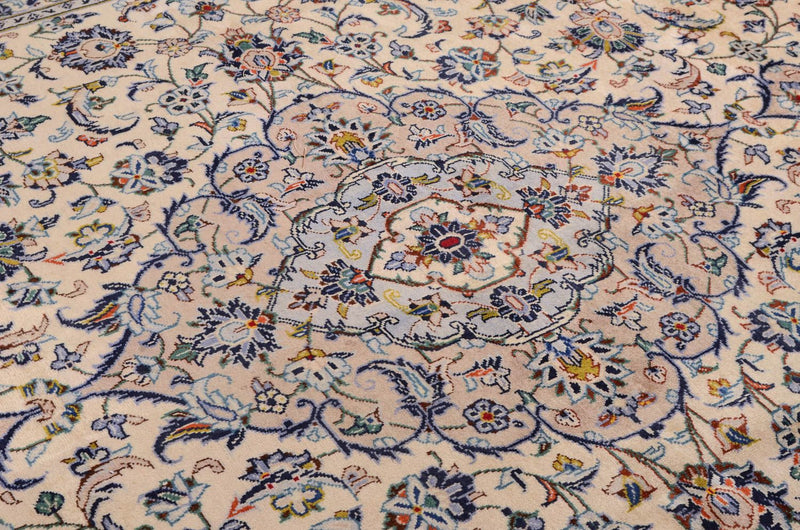 Perzisch tapijt - Keshan - 362 x 252 cm - beige
