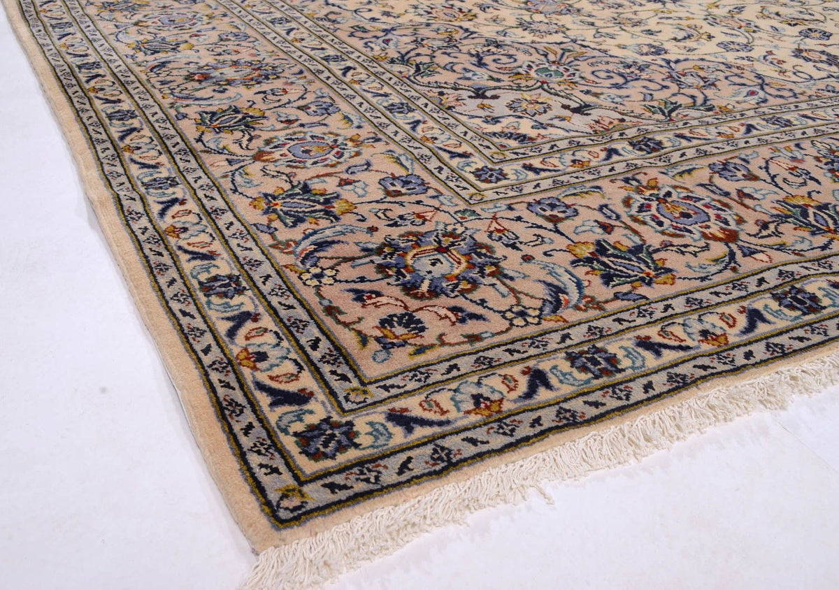 Perzisch tapijt - Keshan - 362 x 252 cm - beige