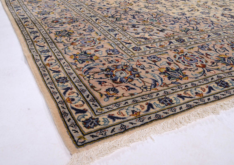 Perzisch tapijt - Keshan - 362 x 252 cm - beige