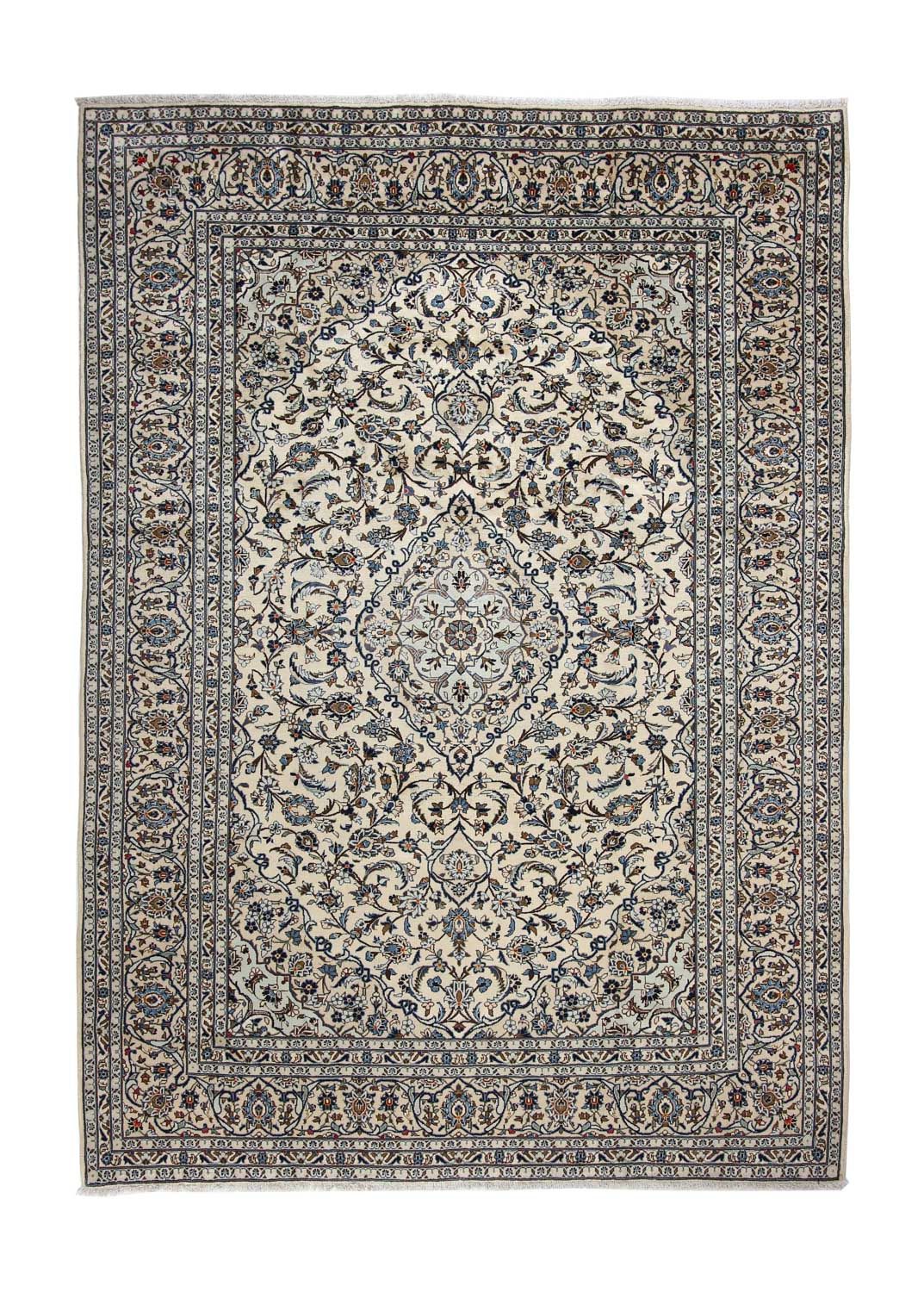 Perzisch tapijt - Keshan - 349 x 248 cm - beige