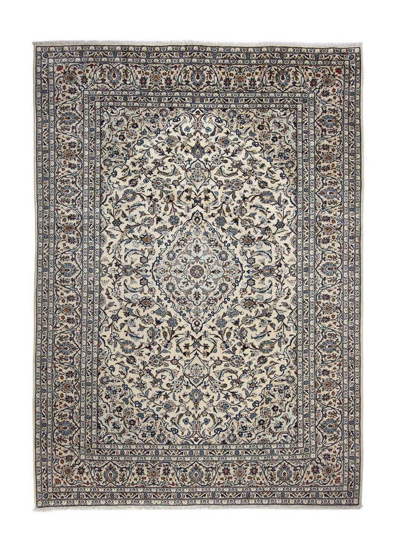 Perzisch tapijt - Keshan - 349 x 248 cm - beige