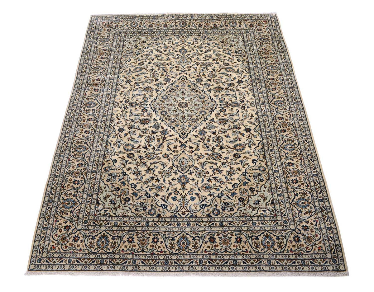 Perzisch tapijt - Keshan - 349 x 248 cm - beige
