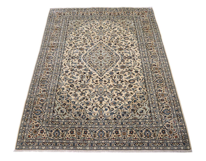 Perzisch tapijt - Keshan - 349 x 248 cm - beige