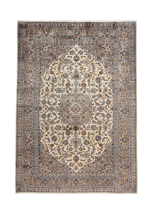 Perzisch tapijt - Keshan - 342 x 243 cm - beige