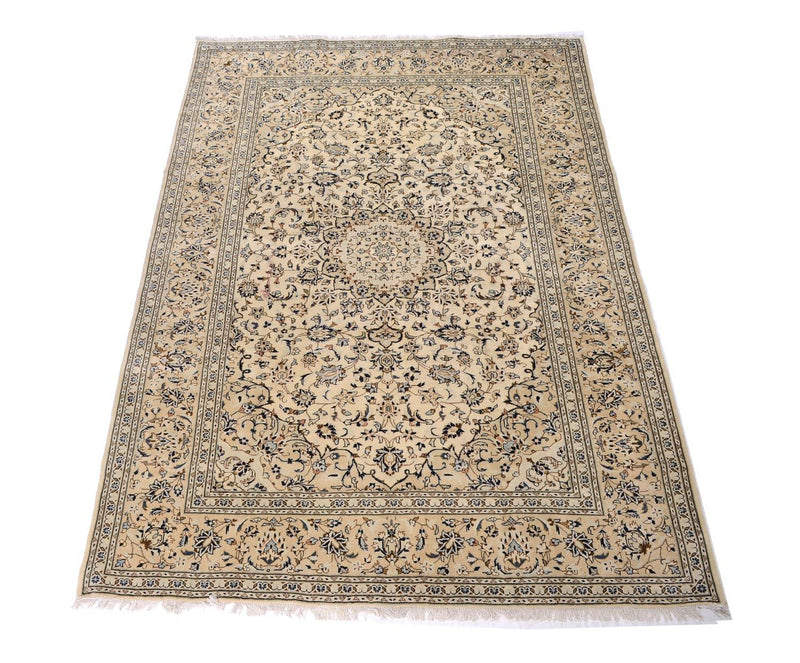 Perzisch tapijt - Keshan - 343 x 242 cm - beige