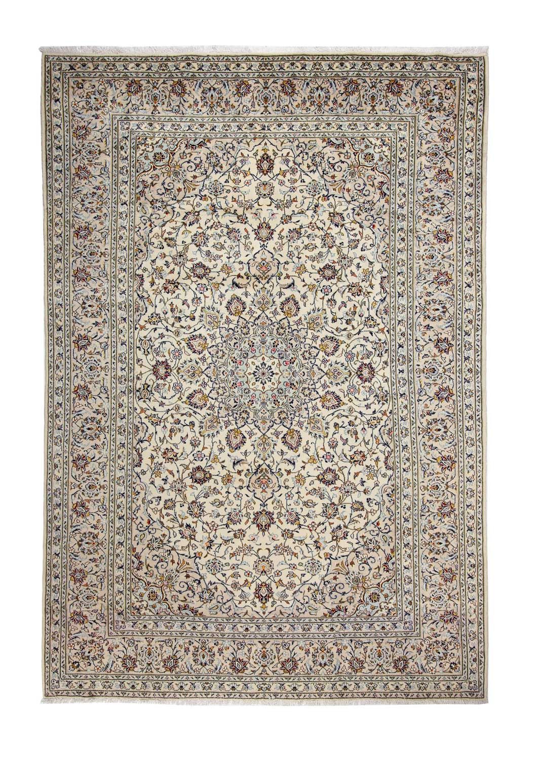 Perzisch tapijt - Keshan - 361 x 247 cm - beige