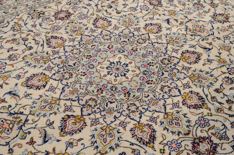 Perzisch tapijt - Keshan - 361 x 247 cm - beige