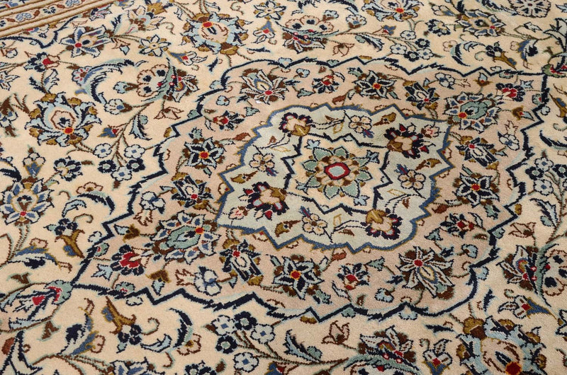 Perzisch tapijt - Keshan - 314 x 192 cm - beige