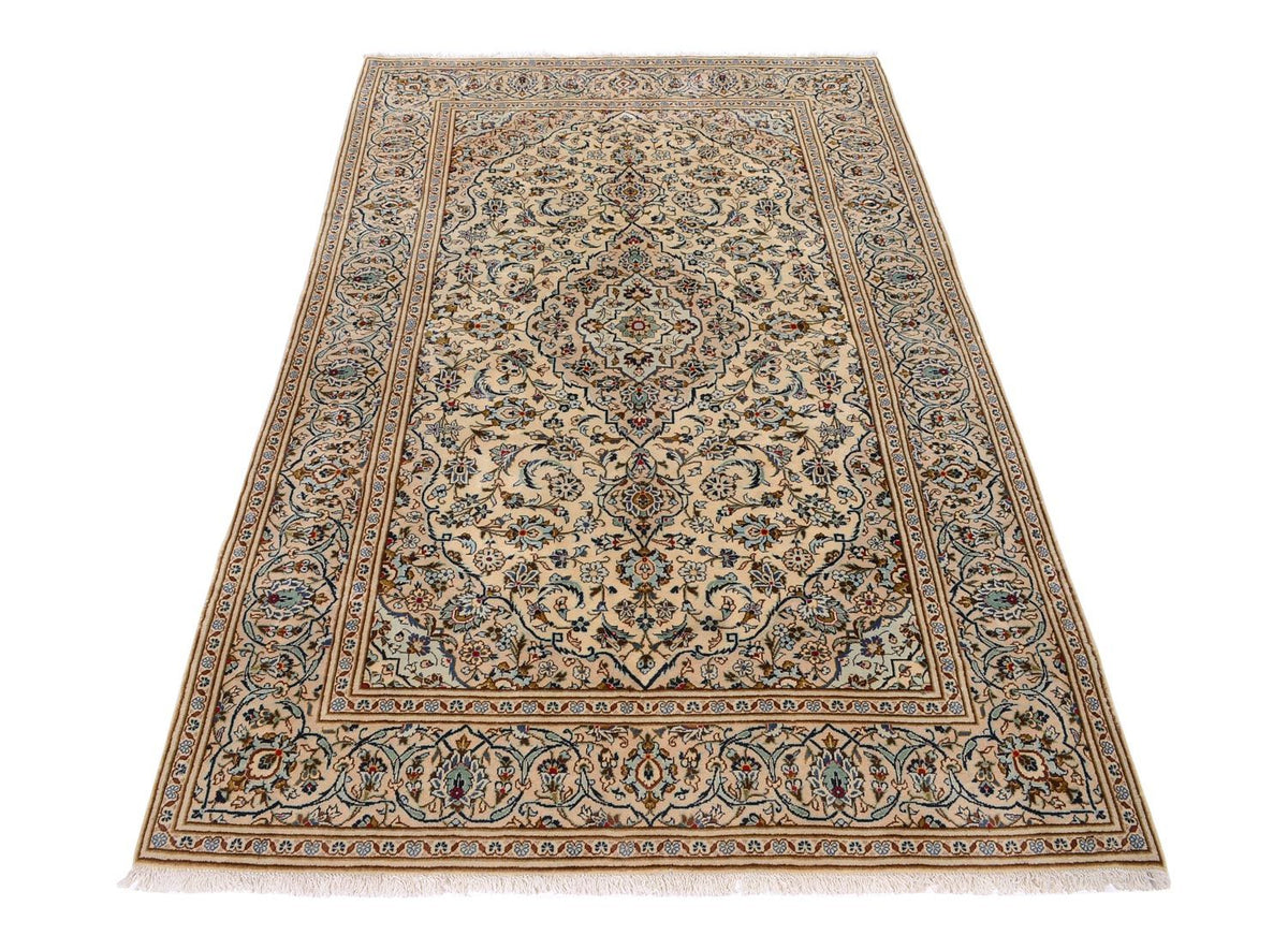 Perzisch tapijt - Keshan - 314 x 192 cm - beige