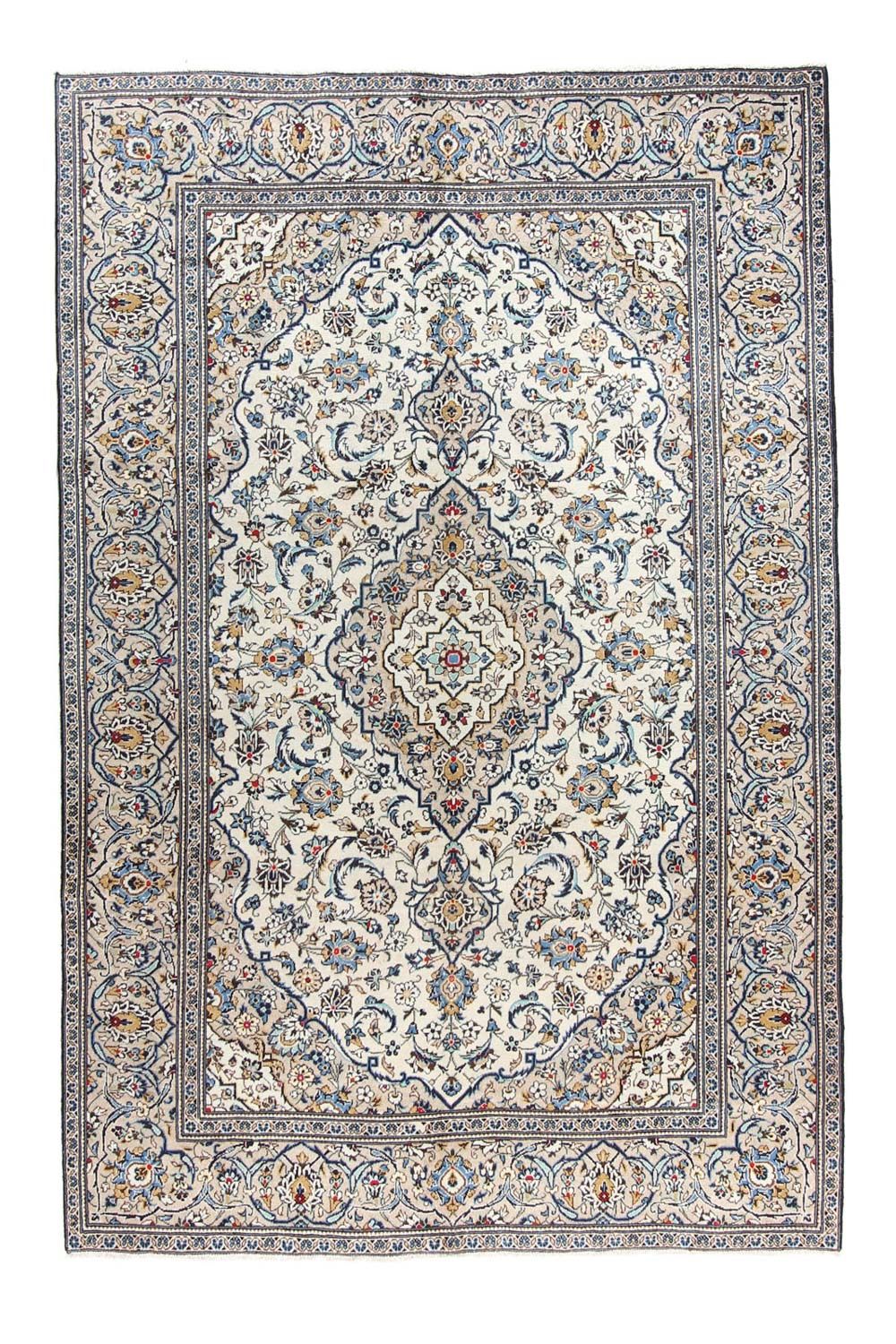 Perzisch tapijt - Keshan - 300 x 198 cm - beige