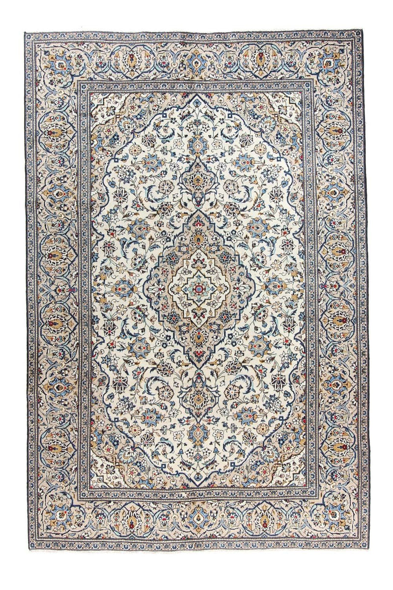 Perzisch tapijt - Keshan - 300 x 198 cm - beige
