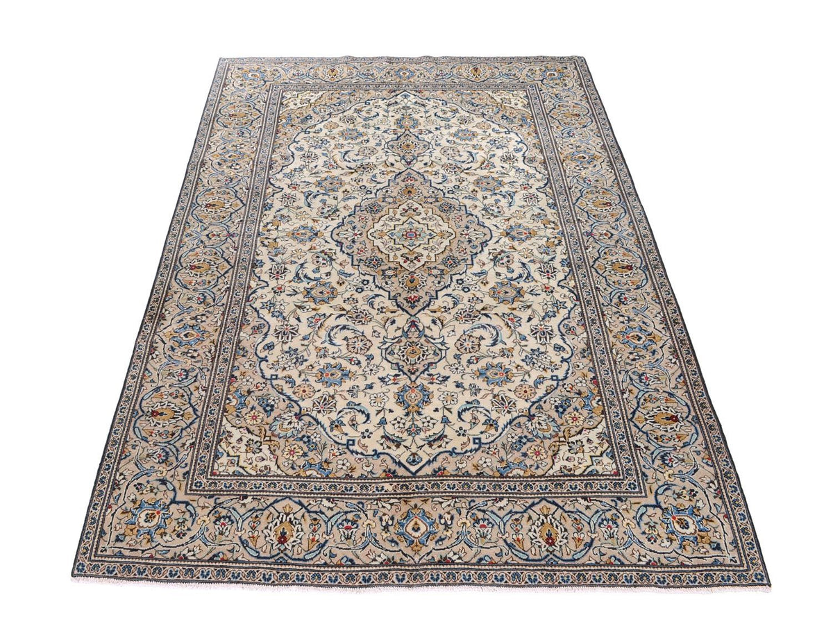 Perzisch tapijt - Keshan - 300 x 198 cm - beige
