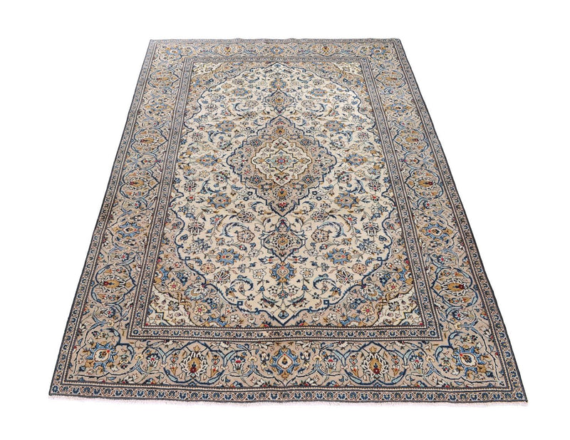 Perzisch tapijt - Keshan - 300 x 198 cm - beige
