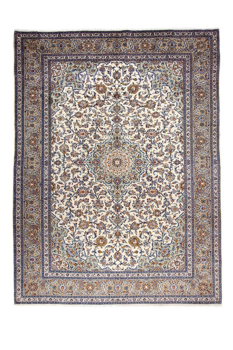 Perzisch tapijt - Keshan - 398 x 300 cm - beige