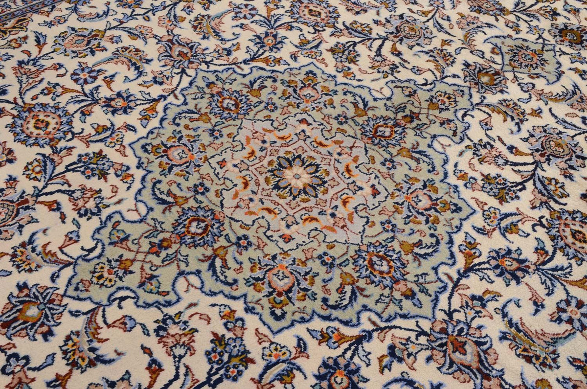 Perzisch tapijt - Keshan - 398 x 300 cm - beige