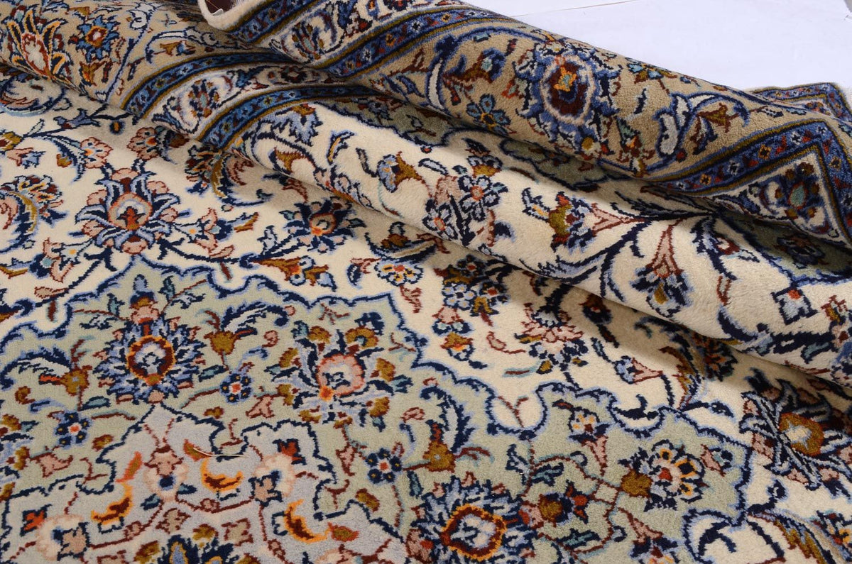 Perzisch tapijt - Keshan - 398 x 300 cm - beige