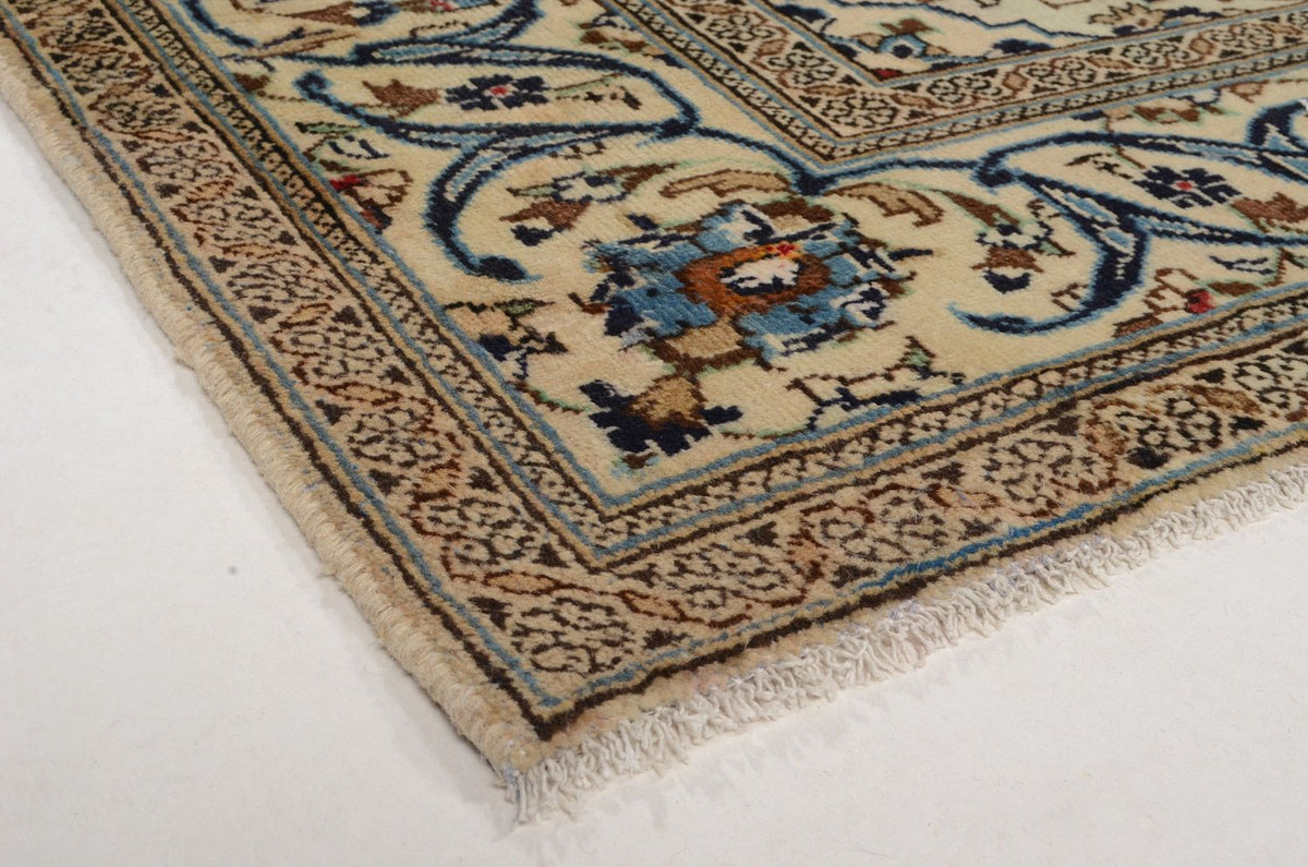 Perzisch tapijt - Keshan - 302 x 194 cm - beige