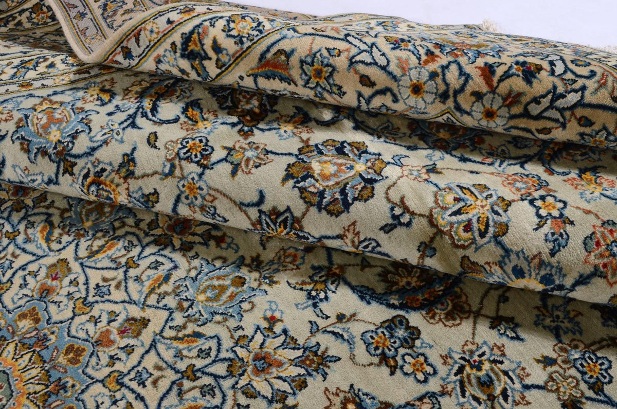 Perzisch tapijt - Keshan - 363 x 240 cm - groen