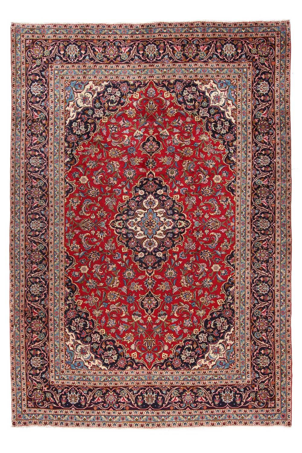Perzisch tapijt - Keshan - 352 x 245 cm - rood