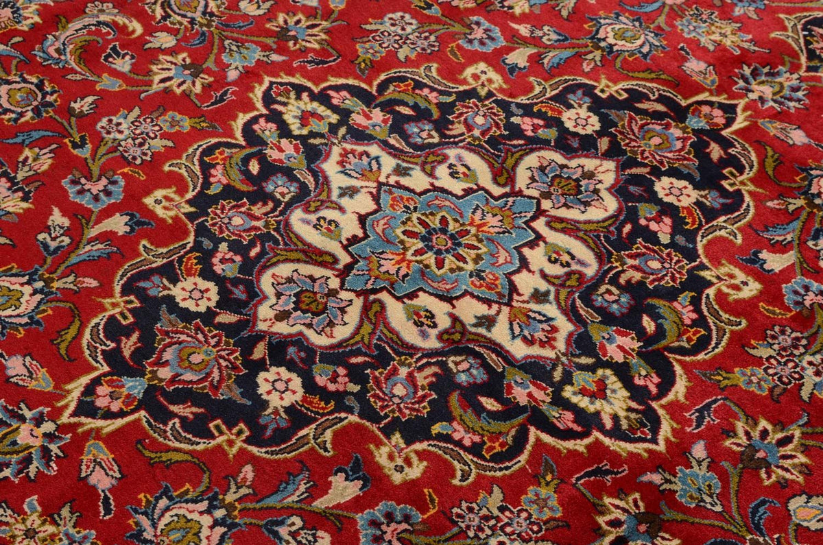 Perzisch tapijt - Keshan - 352 x 245 cm - rood