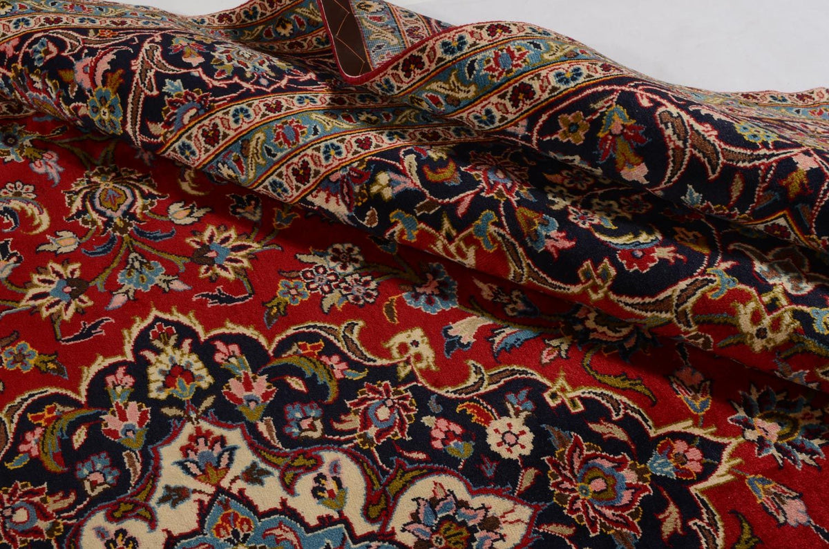 Perzisch tapijt - Keshan - 352 x 245 cm - rood