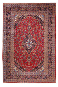 Perzisch tapijt - Keshan - 360 x 242 cm - rood