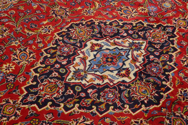 Perzisch tapijt - Keshan - 360 x 242 cm - rood