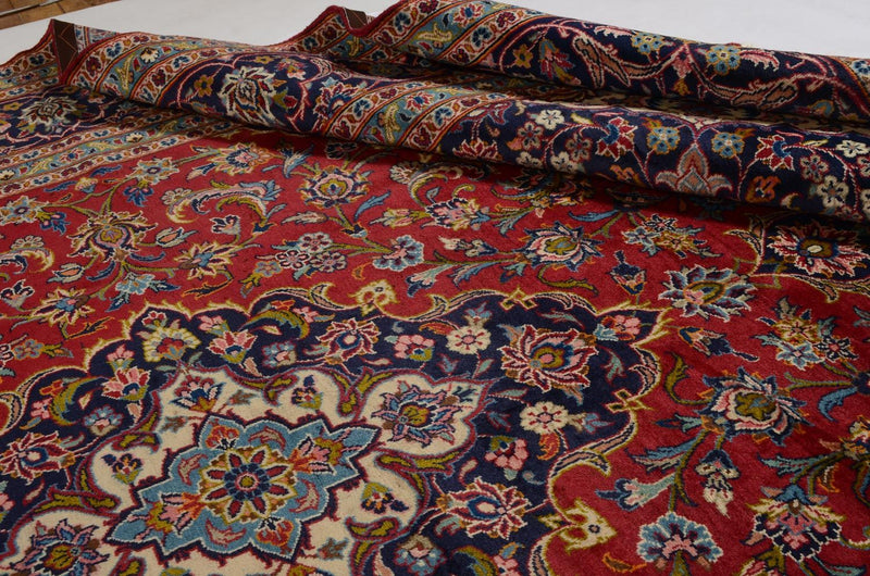 Perzisch tapijt - Keshan - 353 x 244 cm - rood