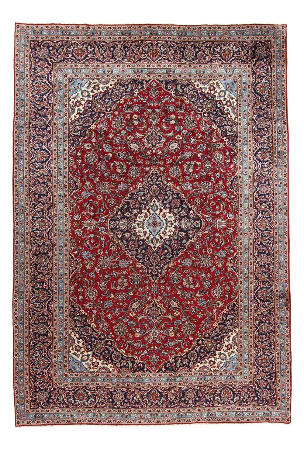 Perzisch tapijt - Keshan - 357 x 246 cm - rood