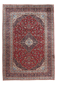 Perzisch tapijt - Keshan - 357 x 246 cm - rood