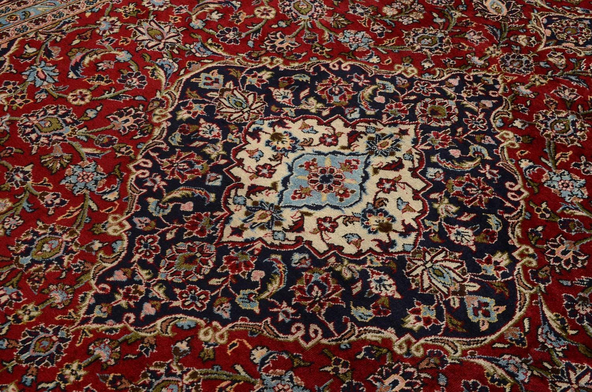 Perzisch tapijt - Keshan - 357 x 246 cm - rood