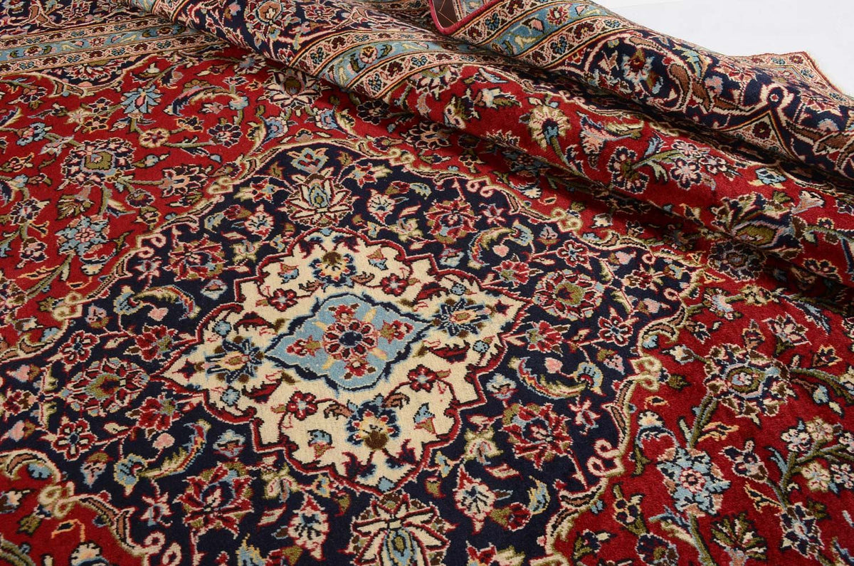 Perzisch tapijt - Keshan - 357 x 246 cm - rood