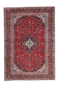 Perzisch tapijt - Keshan - 345 x 237 cm - rood