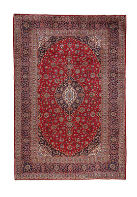 Perzisch tapijt - Keshan - 359 x 242 cm - rood