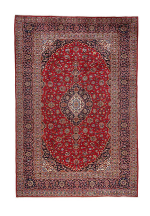Perzisch tapijt - Keshan - 359 x 242 cm - rood