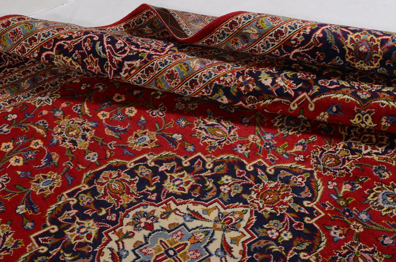 Perzisch tapijt - Keshan - 359 x 242 cm - rood